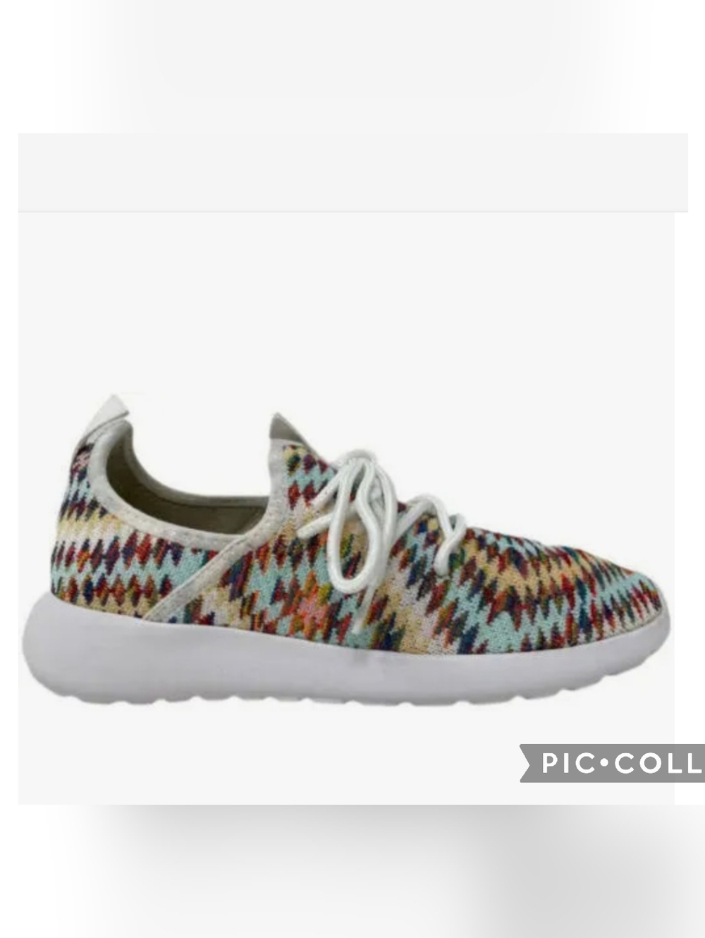 Very G/Gypsy Jazz "Cerrito" Multicolor Aztec Print Knit  Sneaker